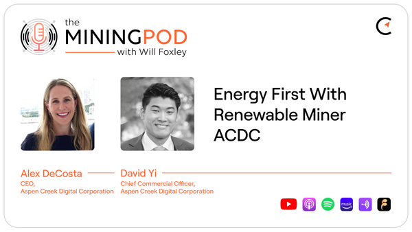 Energy First With Renewable Miner ACDC